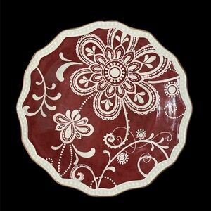 Pier 1 Imports Maribeth Ironstone Plate (1)